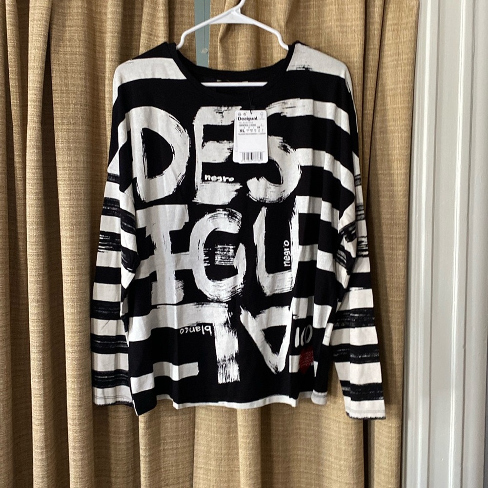NWT DESIGUAL LONG SLEEVE